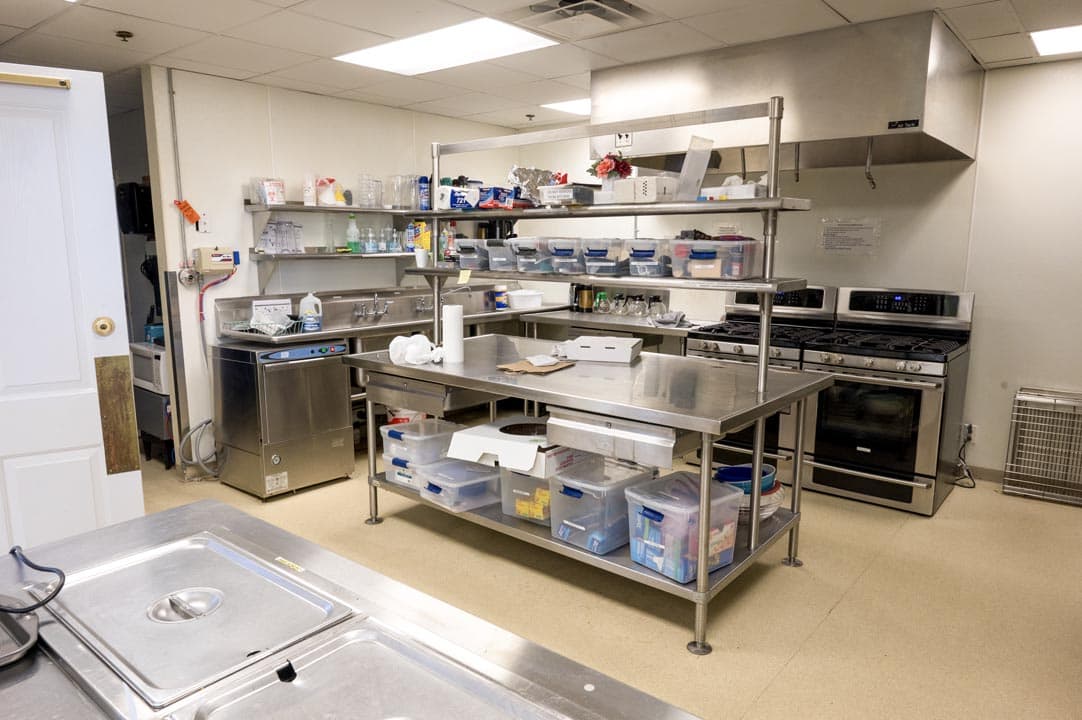 Johnson Hall kitchen Canton Ave 1